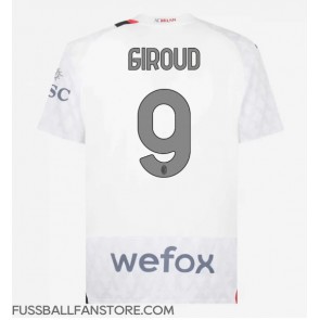 AC Milan Olivier Giroud #9 Replik Auswärtstrikot 2023-24 Kurzarm